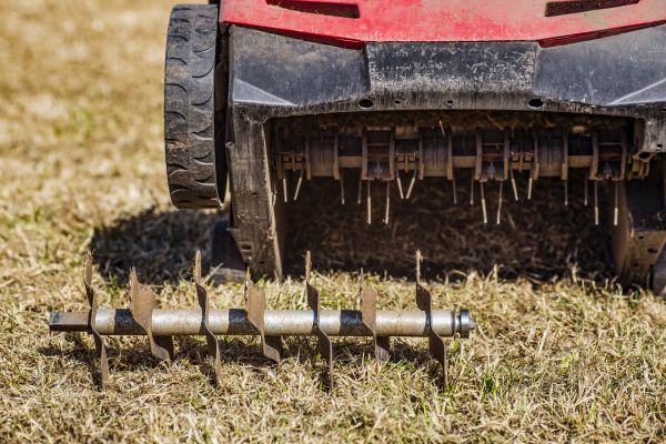Commercial Grass Aeration Service
