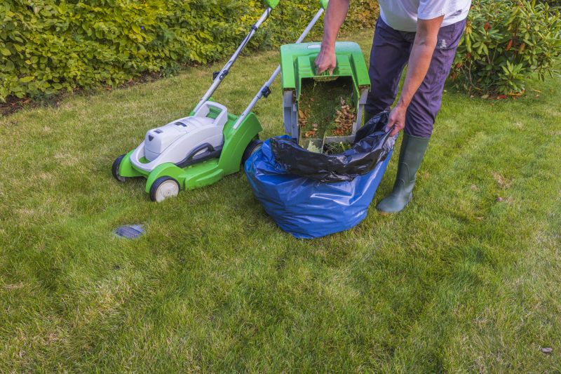 Lawn Equipment in Use