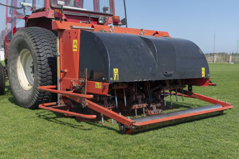 Industrial Lawn Aerating