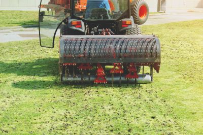 Equipment setup for aeration